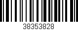 Código de barras (EAN, GTIN, SKU, ISBN): '38353828'