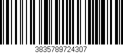 Código de barras (EAN, GTIN, SKU, ISBN): '3835789724307'