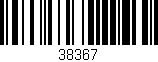 Código de barras (EAN, GTIN, SKU, ISBN): '38367'