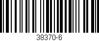 Código de barras (EAN, GTIN, SKU, ISBN): '38370-6'