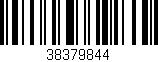 Código de barras (EAN, GTIN, SKU, ISBN): '38379844'