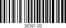 Código de barras (EAN, GTIN, SKU, ISBN): '38391.00'