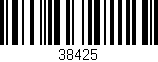Código de barras (EAN, GTIN, SKU, ISBN): '38425'