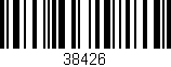Código de barras (EAN, GTIN, SKU, ISBN): '38426'