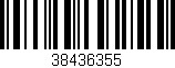 Código de barras (EAN, GTIN, SKU, ISBN): '38436355'
