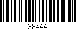 Código de barras (EAN, GTIN, SKU, ISBN): '38444'