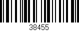Código de barras (EAN, GTIN, SKU, ISBN): '38455'
