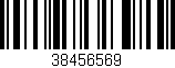 Código de barras (EAN, GTIN, SKU, ISBN): '38456569'