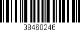 Código de barras (EAN, GTIN, SKU, ISBN): '38460246'