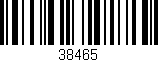 Código de barras (EAN, GTIN, SKU, ISBN): '38465'