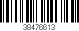 Código de barras (EAN, GTIN, SKU, ISBN): '38476613'