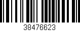 Código de barras (EAN, GTIN, SKU, ISBN): '38476623'
