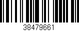 Código de barras (EAN, GTIN, SKU, ISBN): '38479661'