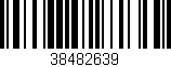 Código de barras (EAN, GTIN, SKU, ISBN): '38482639'