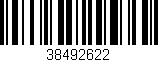 Código de barras (EAN, GTIN, SKU, ISBN): '38492622'