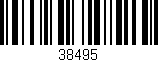Código de barras (EAN, GTIN, SKU, ISBN): '38495'