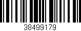 Código de barras (EAN, GTIN, SKU, ISBN): '38499179'