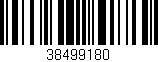 Código de barras (EAN, GTIN, SKU, ISBN): '38499180'