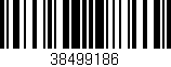 Código de barras (EAN, GTIN, SKU, ISBN): '38499186'