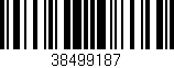 Código de barras (EAN, GTIN, SKU, ISBN): '38499187'
