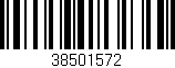 Código de barras (EAN, GTIN, SKU, ISBN): '38501572'