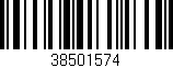 Código de barras (EAN, GTIN, SKU, ISBN): '38501574'