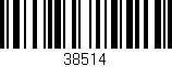 Código de barras (EAN, GTIN, SKU, ISBN): '38514'