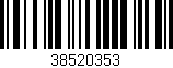 Código de barras (EAN, GTIN, SKU, ISBN): '38520353'