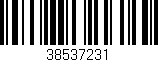 Código de barras (EAN, GTIN, SKU, ISBN): '38537231'