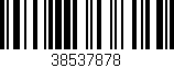 Código de barras (EAN, GTIN, SKU, ISBN): '38537878'