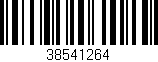 Código de barras (EAN, GTIN, SKU, ISBN): '38541264'