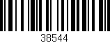 Código de barras (EAN, GTIN, SKU, ISBN): '38544'