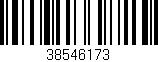 Código de barras (EAN, GTIN, SKU, ISBN): '38546173'