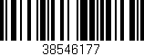 Código de barras (EAN, GTIN, SKU, ISBN): '38546177'