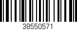 Código de barras (EAN, GTIN, SKU, ISBN): '38550571'