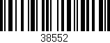 Código de barras (EAN, GTIN, SKU, ISBN): '38552'