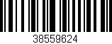 Código de barras (EAN, GTIN, SKU, ISBN): '38559624'