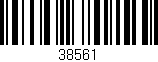 Código de barras (EAN, GTIN, SKU, ISBN): '38561'