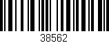 Código de barras (EAN, GTIN, SKU, ISBN): '38562'