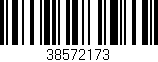 Código de barras (EAN, GTIN, SKU, ISBN): '38572173'