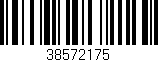 Código de barras (EAN, GTIN, SKU, ISBN): '38572175'