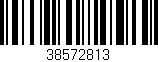 Código de barras (EAN, GTIN, SKU, ISBN): '38572813'