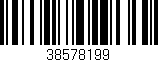 Código de barras (EAN, GTIN, SKU, ISBN): '38578199'