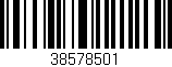 Código de barras (EAN, GTIN, SKU, ISBN): '38578501'