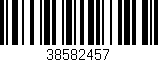 Código de barras (EAN, GTIN, SKU, ISBN): '38582457'