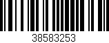 Código de barras (EAN, GTIN, SKU, ISBN): '38583253'