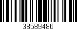 Código de barras (EAN, GTIN, SKU, ISBN): '38589486'