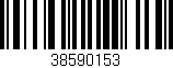 Código de barras (EAN, GTIN, SKU, ISBN): '38590153'
