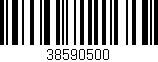 Código de barras (EAN, GTIN, SKU, ISBN): '38590500'