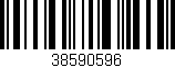 Código de barras (EAN, GTIN, SKU, ISBN): '38590596'